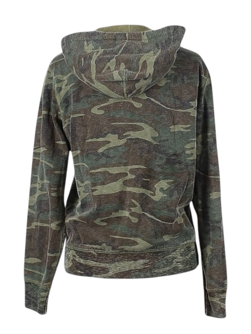 VHTF: new Lucky Brand シ Embroidered Winged Peace Sign Zip Hoodie Sweatshirt シ S - Picture 4 of 16